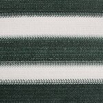 vidaXL Filet brise-vue vert et blanc 1 8x10 m PEHD 195 g/m²