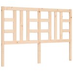 vidaXL Cadre de lit sans matelas 160x200 cm bois massif de pin