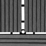 vidaXL Carreaux de terrasse 30x30 cm 11 Pièces Gris WPC 1 m2