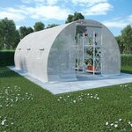 vidaXL Serre 13 5 m² 450x300x200 cm