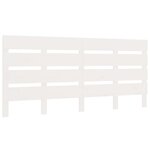 vidaXL Cadre de lit sans matelas blanc 200x200 cm bois massif de pin