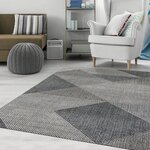 Tapis de salon MIRAN 160 x 230 cm - Gris