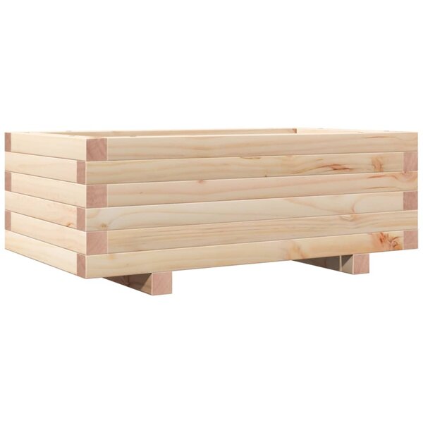 vidaXL Jardinière 70x40x26 5 cm bois de pin massif