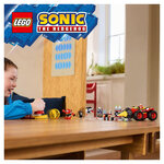 LEGO 76999 : Super Sonic contre Egg Drillster - Set de Construction Sonic the Hedgehog