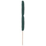 Tête de lit vidaXL Design Blocs en Diamant Vert Foncé 90 cm Velours