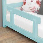 Barrière de lit enfant TRUSTY bleu clair
