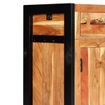 vidaXL Buffet 120x35x75 cm Bois d'acacia solide