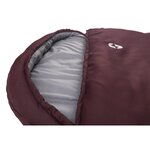 Outwell Sac de couchage Campion Lux fermeture éclair à gauche violet
