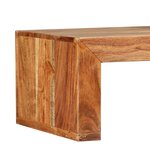 vidaXL Meuble TV Bois d'acacia massif