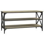 vidaXL Meuble TV Chêne sonoma 100x40x50 cm Bois d'ingénierie