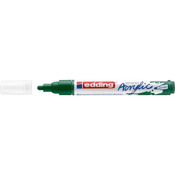 Marqueur acrylique moyen 5100 vert mousse 2-3 mm EDDING