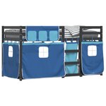 vidaXL Lit superposé sans matelas 90x200 cm bois de pin massif