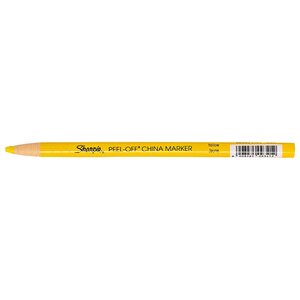 China marker marqueur polyvalent pointe fine 2 mm jaune sharpie