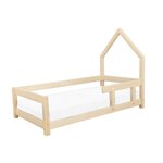 Lit cabane enfant POPPI 120 x 180 vert sauge 1