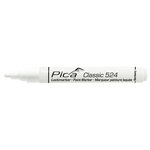 Pica classic marqueur industriel à peinture 2- 4 mm rond blanc