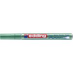 Marqueur Permanent Peinture Brillante 751 Vert Métallisé Pointe Ronde 1-2 mm x 10 EDDING