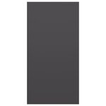 vidaXL Meubles TV 2 Pièces Gris 30 5x30x60 cm Bois d’ingénierie