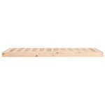 vidaXL Cadre de lit sans matelas 90x200 cm bois de pin massif
