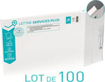 Prêt-à-Poster - Lettre Services Plus - S - Pochette cartonnée 33 x 25 cm – épaisseur 3 cm - Lot de 100