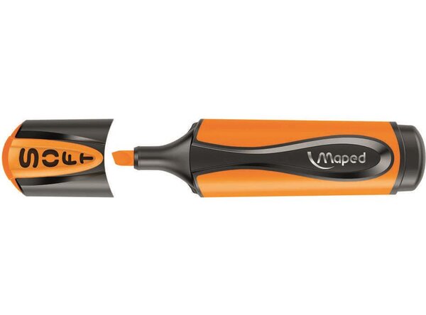 Surligneur FLUO'PEPS Ultra doux  pointe flexible MAPED