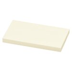 Notes repositionnables jaunes 75x125 mm - maxiburo - lot de 12
