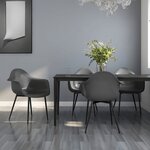 vidaXL Chaises à manger lot de 4 gris PP
