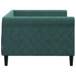vidaXL Lit de repos vert foncé 90x200 cm velours