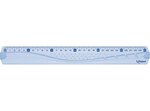 règle plate Geometric en plastique transparent 30 cm MAPED