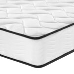 vidaXL Matelas à ressorts bonnell moyen 140x200 cm