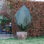 Nature Couvertures polaire d'hiver 2 Pièces 50 g/m² 150x75 cm vert