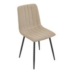 Lot de 2 chaises de salle à manger 89 x 43 x 51 cm marron clair 03_0008816
