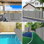 vidaXL Filet brise-vue anthracite et blanc 1 8x25 m PEHD 75 g/m²