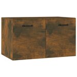 vidaXL Armoire murale Chêne fumé 60x36 5x35 cm Bois d'ingénierie