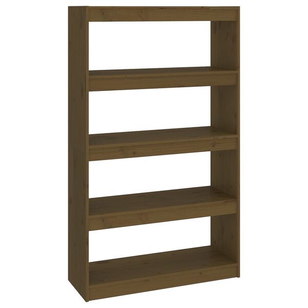 vidaXL Bibliothèque/Séparateur de pièce Marron miel 80x30x135 5 cm Pin