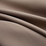 vidaXL Rideau occultant avec anneaux en métal Taupe 290x245 cm