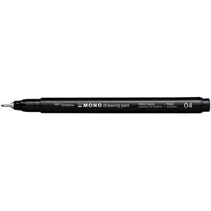 Feutre fin MONO drawing pen  largeur de tracé 04 TOMBOW