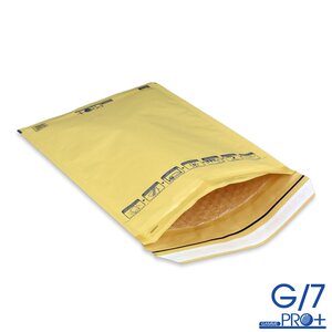 Lot de 200 enveloppes à bulles pro+ marron g/7 format 230x335 mm