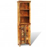 vidaXL Bibliothèque Bois massif de récupération Vintage