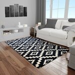 Tapis de salon Black&White 200 x 290 cm - Blanc