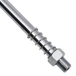 Vidaxl marteau à inertie à grilles multiples 65 cm acier au carbone