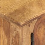 vidaXL Meuble TV 115x30x42 cm Bois solide