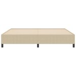 vidaXL Cadre de lit Vert clair Gris 200x200 cm Tissu en velours côtelé