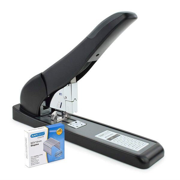 Agrafeuse grande capacité ECO HD-210, noir RAPESCO