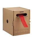 (boîte distrib) gaine de protection plastique marron l50/80mmxl100m