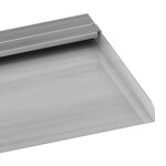 vidaXL Déversoir pour cascade avec LED RVB Inox 90 cm