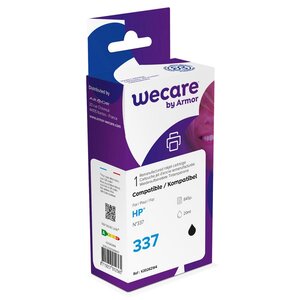 Cartouche jet d'encre remanufacturée, compatible pour hp 337, c9364ee, pack unitaire noir