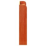 vidaXL Tête de lit avec étagères marron cire 75 cm bois massif de pin
