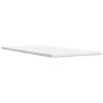 vidaXL Sommier à lattes de lit avec matelas bleu 100x200 cm