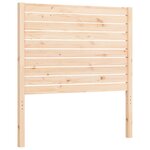 vidaXL Cadre de lit sans matelas bois de pin massif