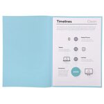 Paquet de 100 sous-chemises SUPER 60g/m² bleu x 10 EXACOMPTA